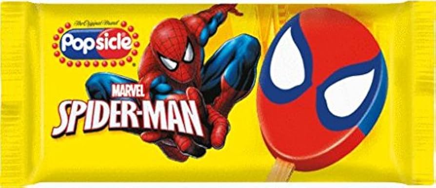 Marvel Spider-Man Popsicle