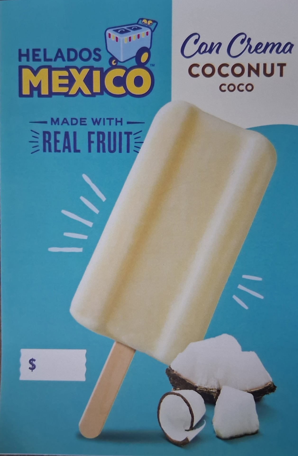 Helados Mexico Coconut Bar